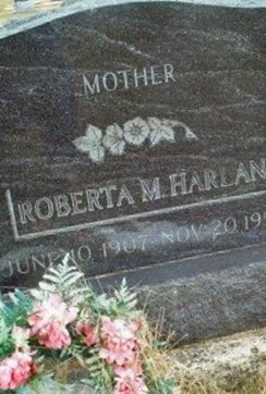 Roberta M. Harlan on Sysoon