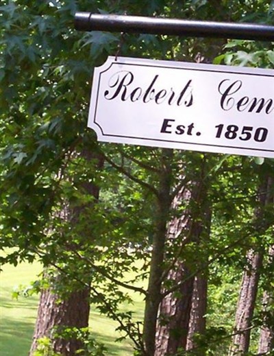 Roberts Cemetery on Sysoon