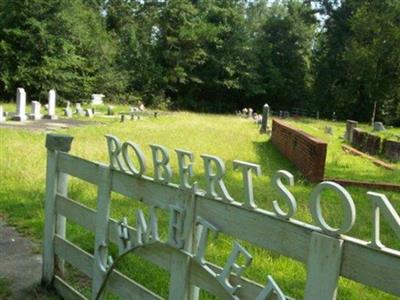 Robertson Cemetery on Sysoon