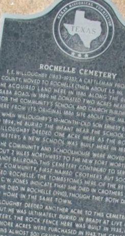 Rochelle Cemetery on Sysoon