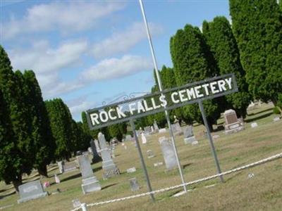 Rock Falls Cemetery on Sysoon