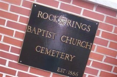 Rock Springs Baptist Church on Sysoon