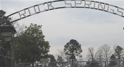 Rock Springs Cemetery on Sysoon