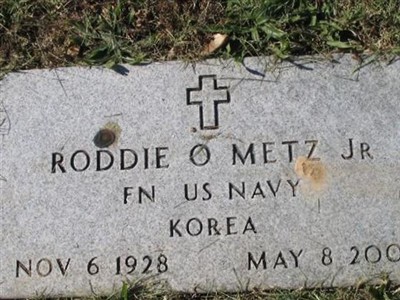 Roddie O. Metz, Jr on Sysoon