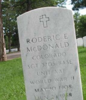 Roderic E Mcdonald on Sysoon