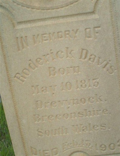 Roderick Davis, Sr on Sysoon