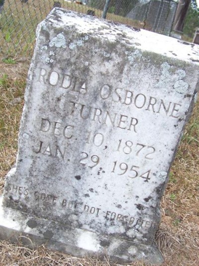 Rodia Osborne Turner on Sysoon