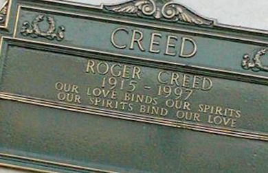 Roger Creed on Sysoon