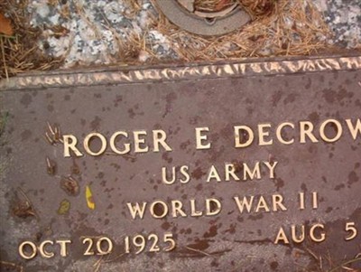 Roger E. Decrow on Sysoon