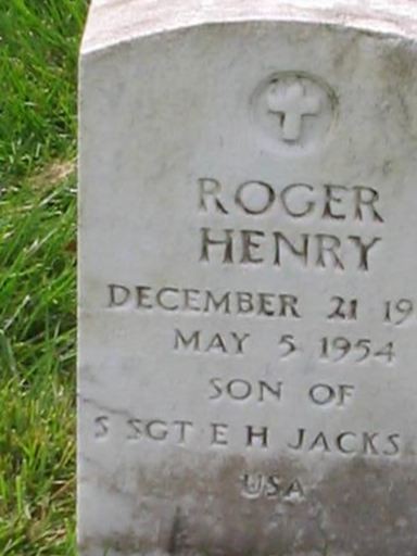Roger Henry Jacks on Sysoon