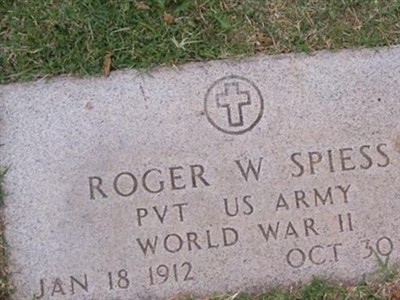 Roger W Spiess on Sysoon
