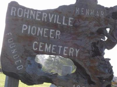 Rohnerville Pioneer Cemetery on Sysoon
