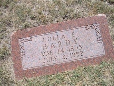 Rolla E. Hardy on Sysoon