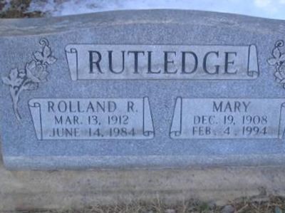 Rolland R. Rutledge on Sysoon
