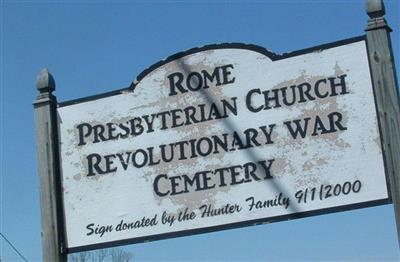 Rome Presbyterian Church Revolutionary War Cem. on Sysoon