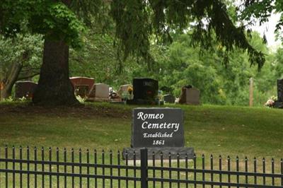 Romeo Cemetery on Sysoon