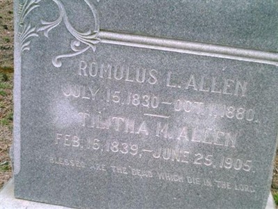 Romulus L. Allen on Sysoon