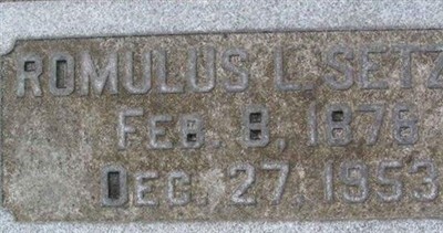 Romulus L. Setzer on Sysoon