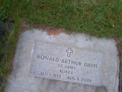 Ronald Arthur Davis on Sysoon