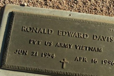 Ronald Edward Davis on Sysoon