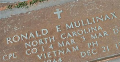 Corp Ronald Ernest Mullinax on Sysoon