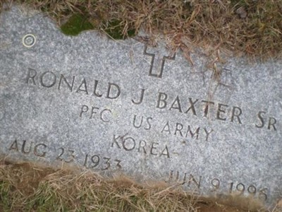 Ronald J Baxter, Sr on Sysoon