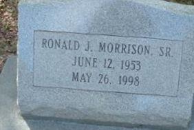 Ronald J. Morrison, Sr. on Sysoon