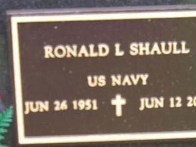 Ronald L "Ron" Shaull on Sysoon