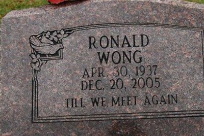 Ronald Wong on Sysoon