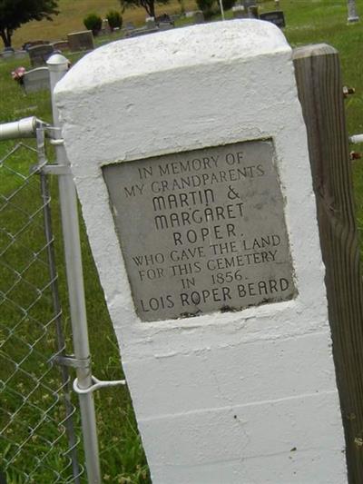 Roper Cemetery on Sysoon