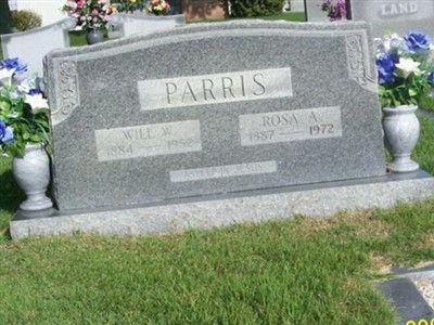 Rosa A Ogle Parris on Sysoon