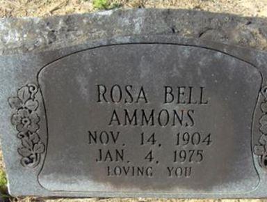 Rosa Bell Ammons on Sysoon
