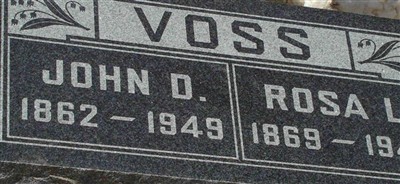 Rosa Belle Longstreth Voss on Sysoon