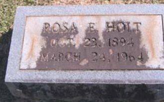 Rosa Etta Eddins Holt on Sysoon