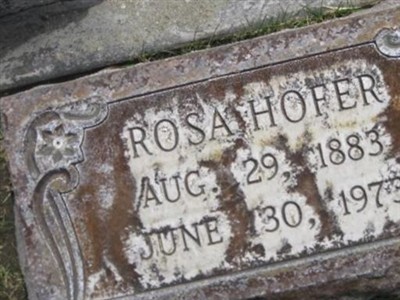 Rosa Hofer on Sysoon