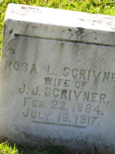 Rosa L. Scrivner on Sysoon