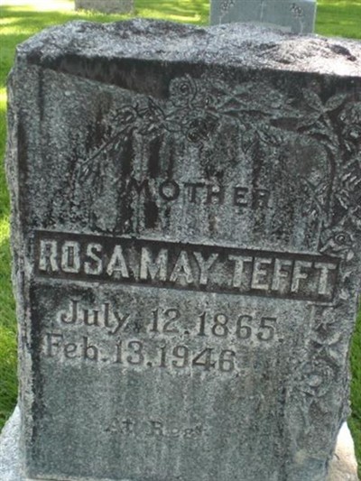 Rosa May Tefft on Sysoon
