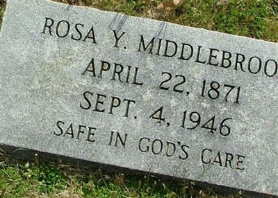 Rosa Y. Middlebrook on Sysoon