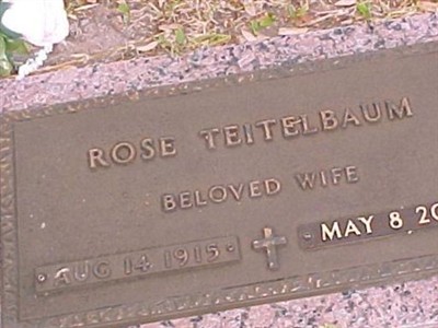Rosabelle Larson Teitelbaun on Sysoon
