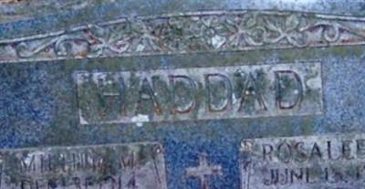 Rosalie A Rahaim Haddad on Sysoon