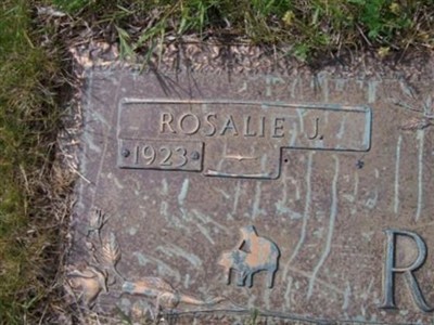 Rosalie J. Unknown Ruck on Sysoon