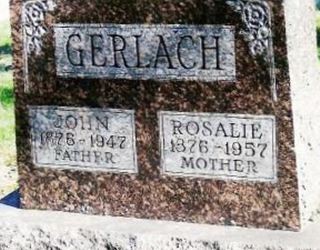 Rosalie Strunk Gerlach/Mattner on Sysoon