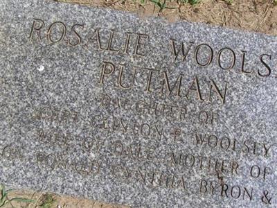 Rosalie Woolsey Putman on Sysoon