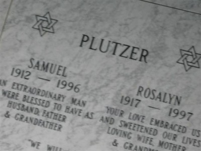 Rosalyn Plutzer on Sysoon