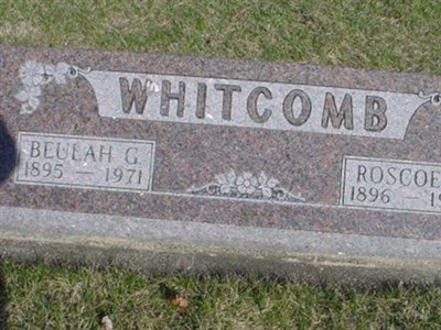 Roscoe Leonard Whitcomb on Sysoon