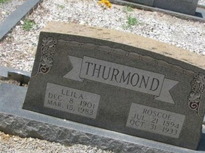 Roscoe Thurmond on Sysoon