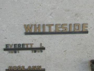 Rose Ann Whiteside on Sysoon