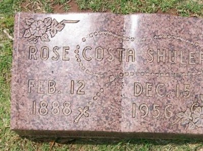Rose Costa Shuler on Sysoon