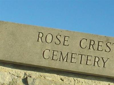 Rose Crest Cemetery on Sysoon