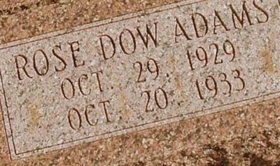 Rose Dow Adams on Sysoon